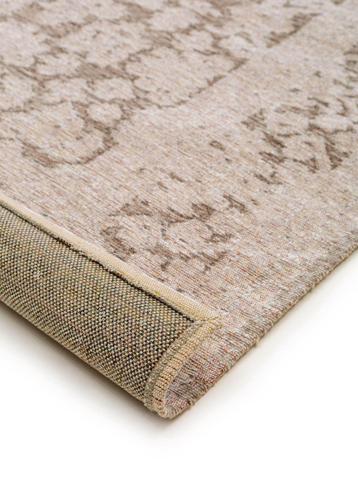 FLACHGEWEBETEPPICH Tosca Grau 195x285 cm - Grau, Textil (195/285cm) - benuta Pop