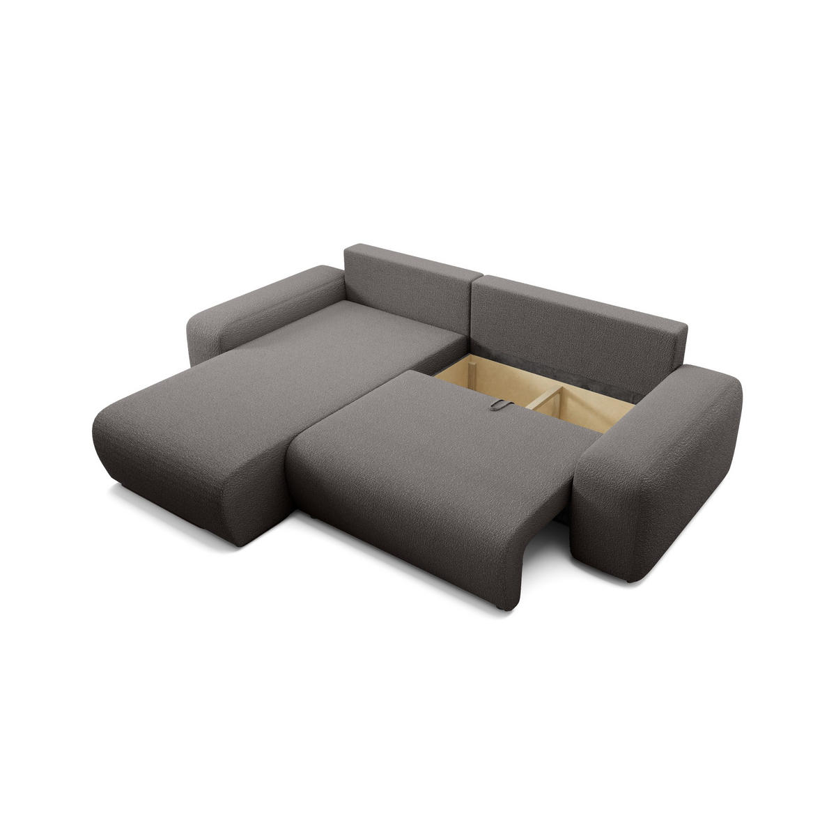 ECKSOFA Bornim Universelle Grau (Anthology 18) - Grau, Textil (294/185cm) - Fedve