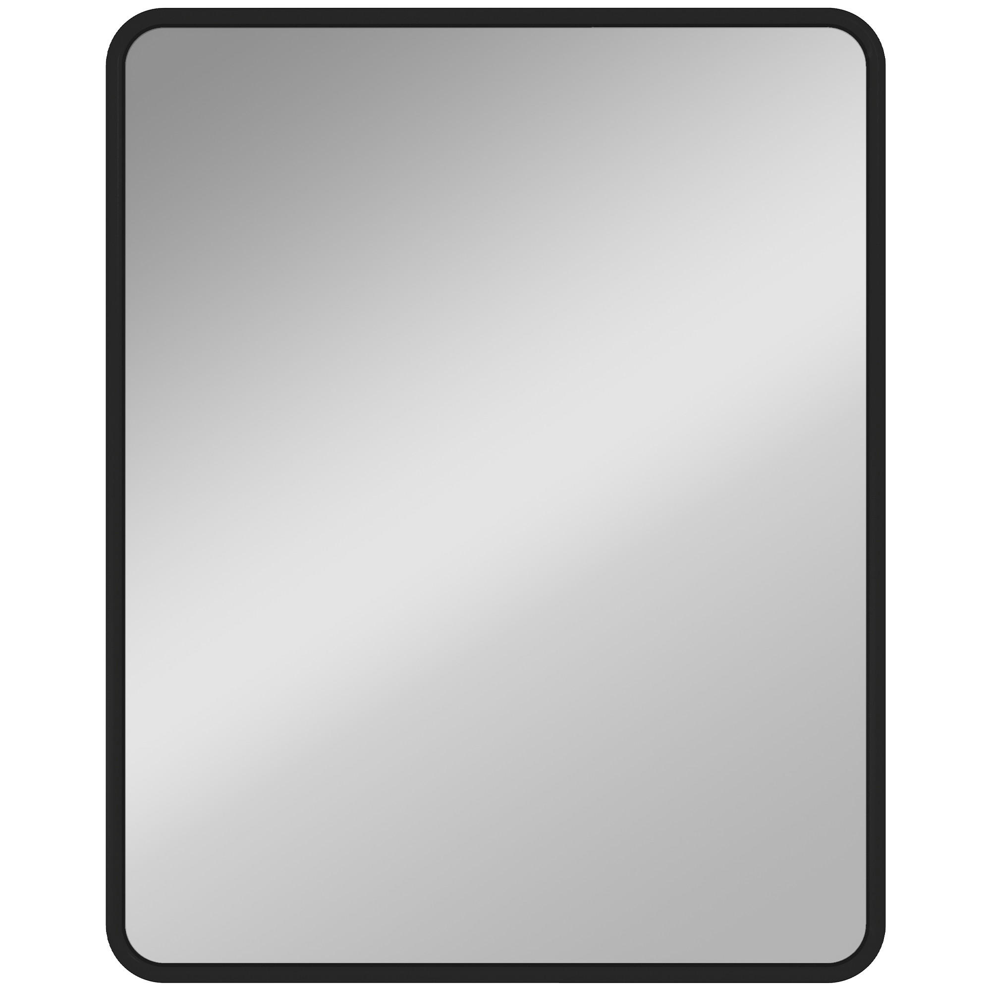 Homcom Wandspiegel Schwarz 3x50x40 cm