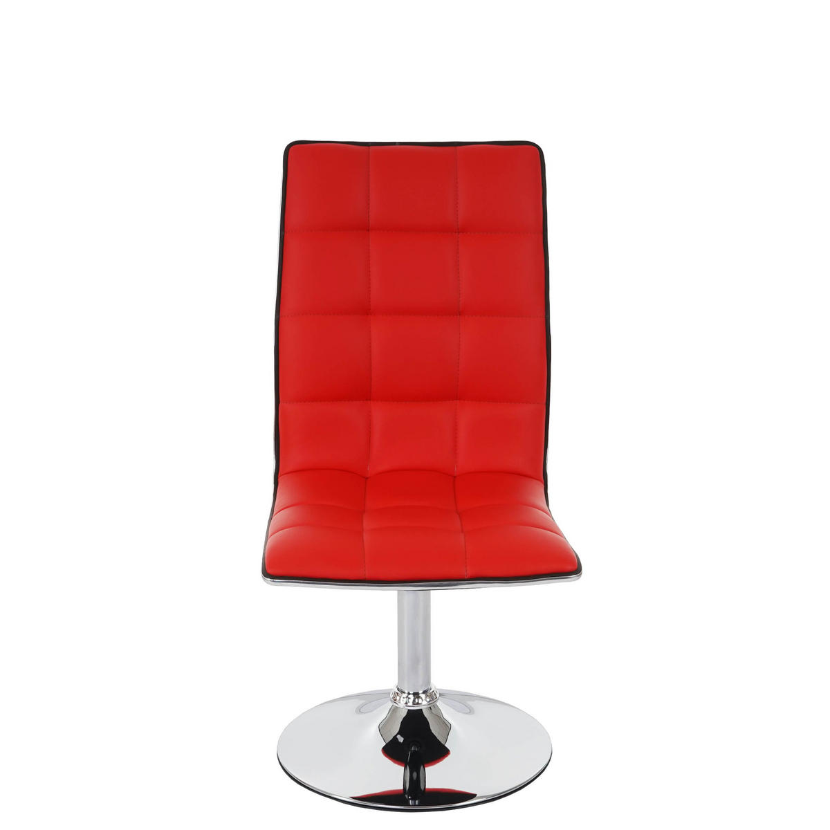 ESSZIMMERSTUHL Rot 2er-Set - Rot, Textil (43/103/54cm) - MCW