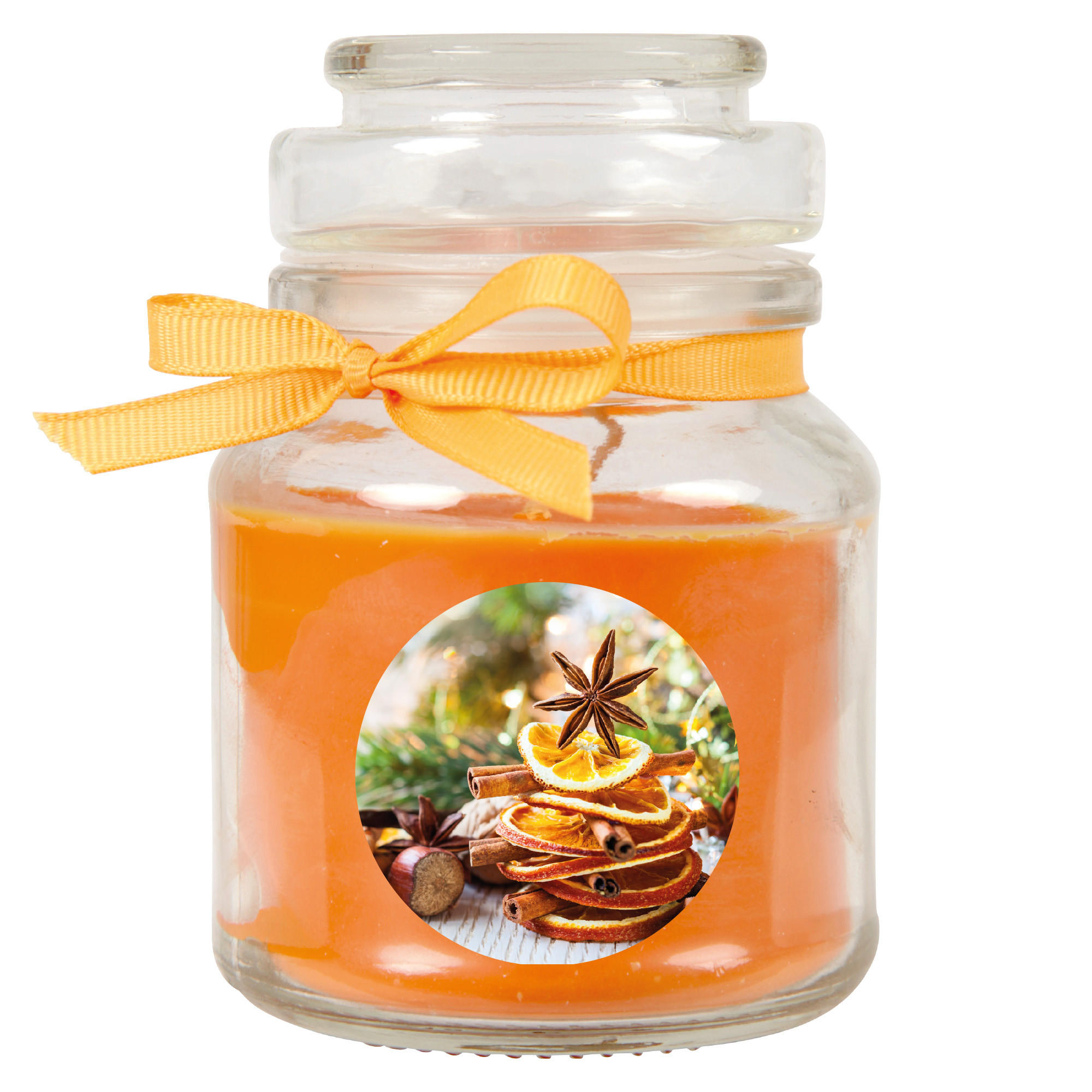 XXXLutz Duftkerze Orange 10 cm
