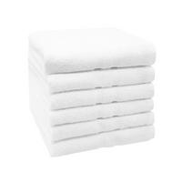 HANDTÜCHER, 6er-Set, 50x100 cm, 100% Baumwolle, Weiß - Weiß, Textil (50/100cm) - Zollner