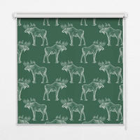 VNÚTORNÁ roleta - okenná roleta - roleta - 90x180 cm - Zelený los - zelená, plast (90/180/0.5cm) - TULUP
