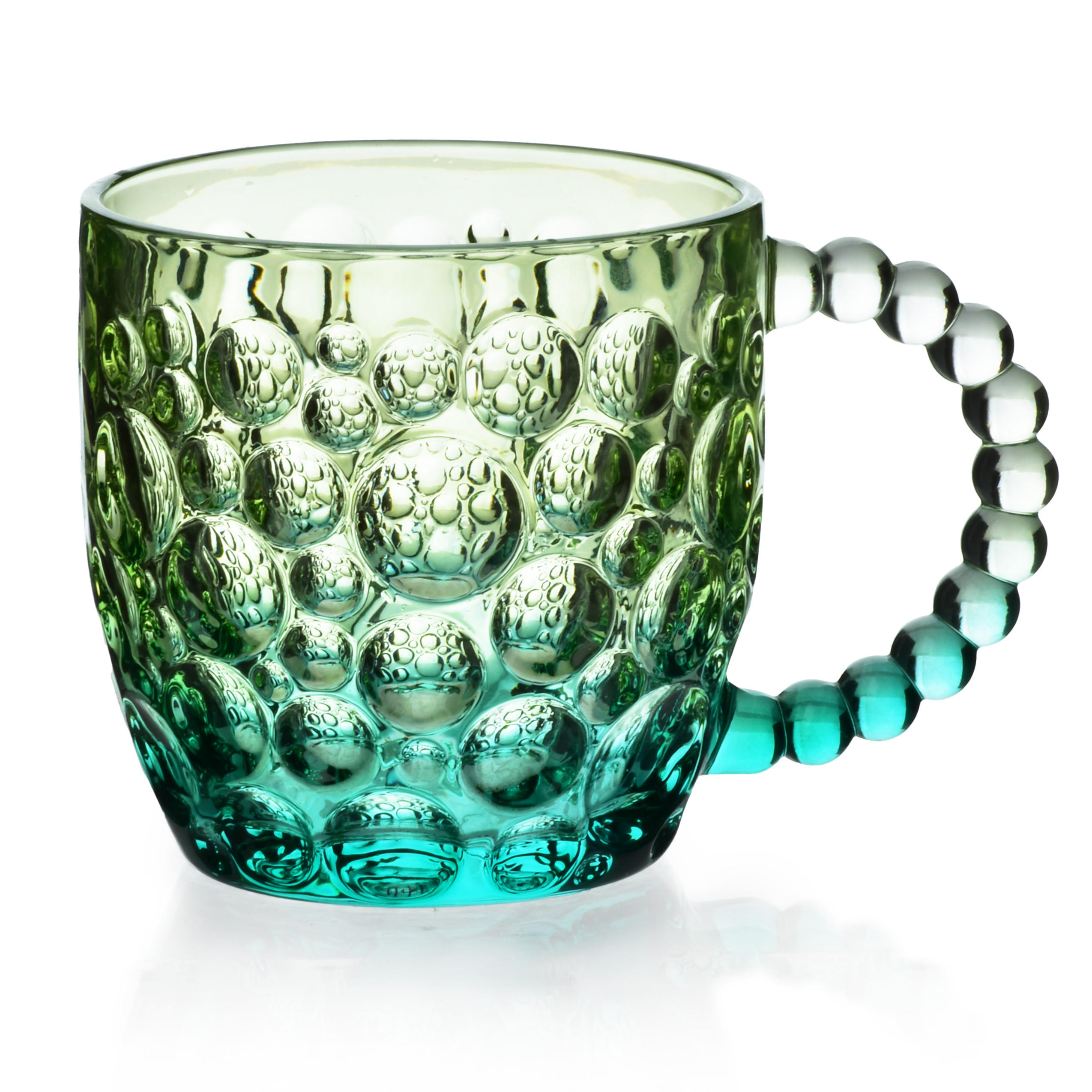 BECHER Vini Grün 9/13/8.5 cm Glas - Grün, Glas (0.35L) - Mondex