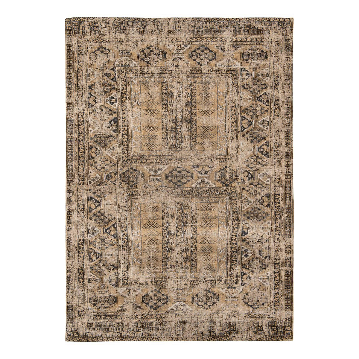 TEPPICH Agha Old Gold Antiquarian 240/340 cm - Beige, Textil (240/340cm) - Louis De Poortere