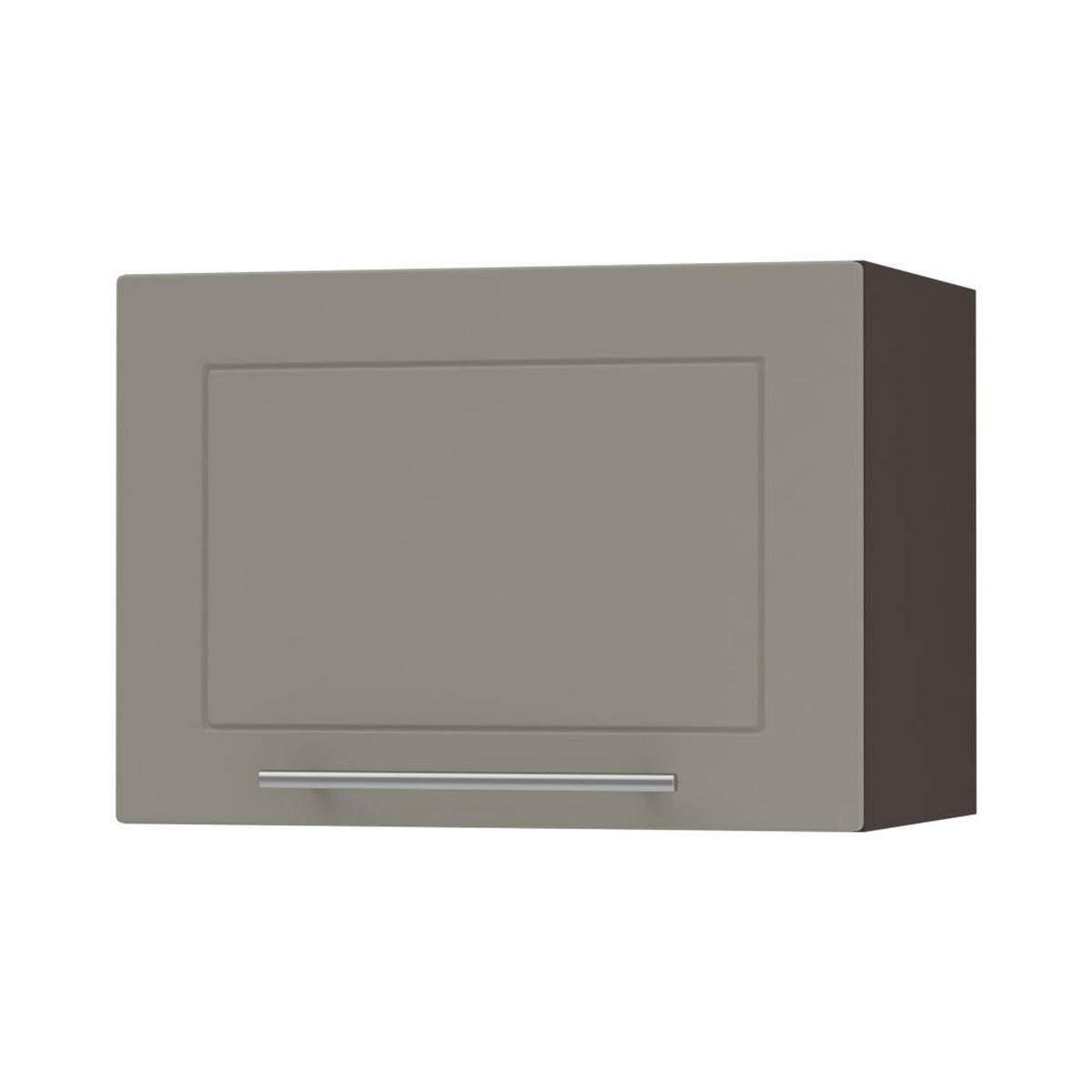 KÜCHENHÄNGESCHRANK Kvantum W4B/50 Beige Matt / Lava Matt 50 / 32,5 / 36cm - Dunkelgrau/Beige, Holz/Holzwerkstoff (50/36/32.5cm) - Feldmann-Wohnen