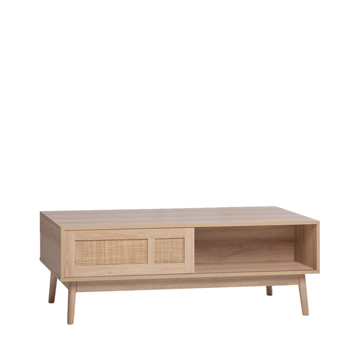COUCHTISCH FESTER Ikigai Natürlich 120 cm x 43 cm - Naturfarben, Holzwerkstoff (55/120/43cm) - Klast Home