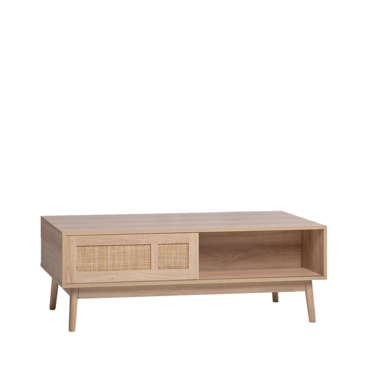COUCHTISCH FESTER Ikigai Natürlich 120 cm x 43 cm - Naturfarben, Holzwerkstoff (55/120/43cm) - Klast Home