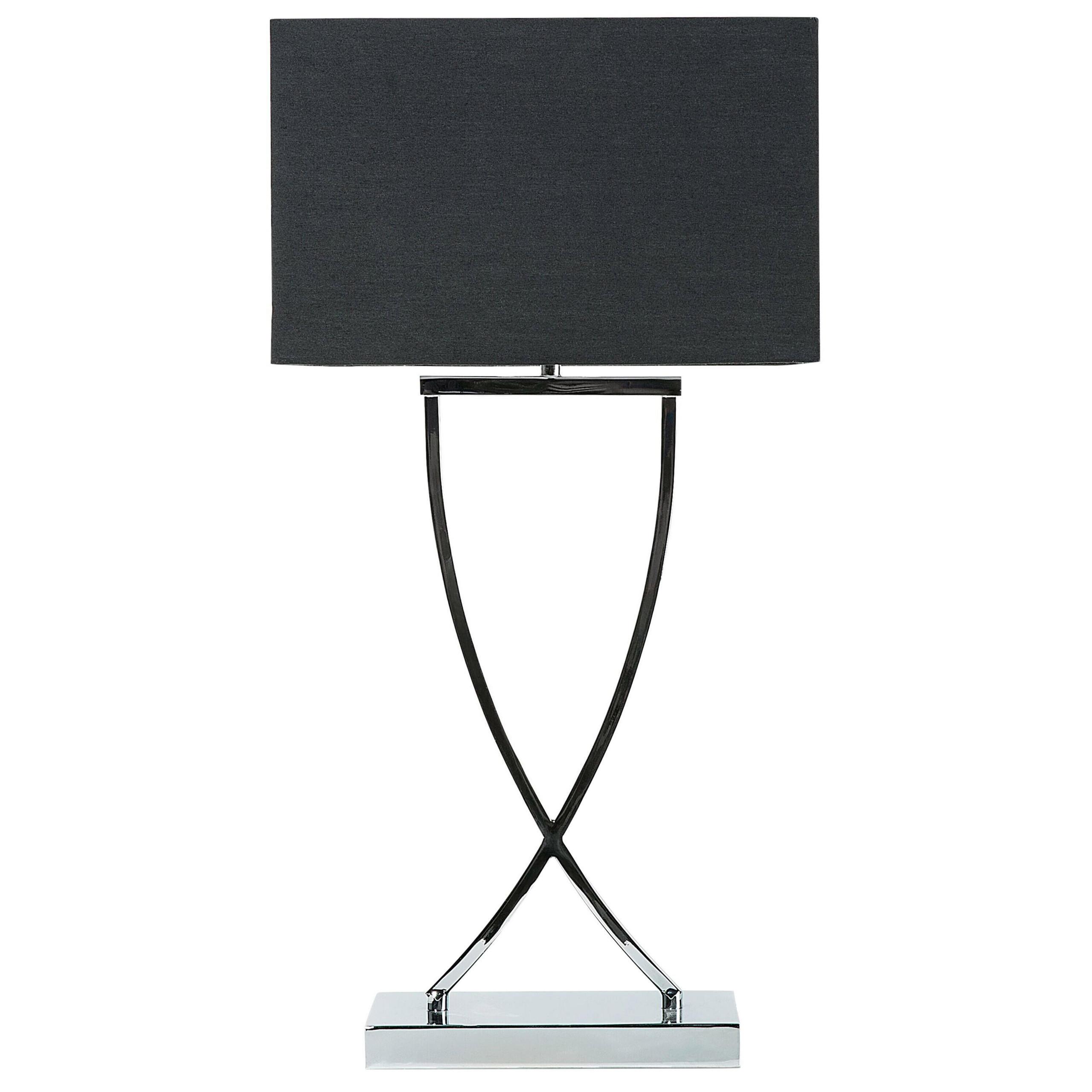 TISCHLAMPE Yasuni 20/32/62 cm - Schwarz, Metall (20/32/62cm) - Beliani