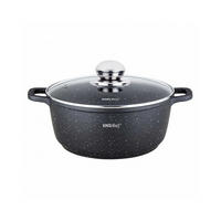 TOPF Schwarz 28/28/12 cm 27960 - Schwarz, Metall (28cm) - Kinghoff 