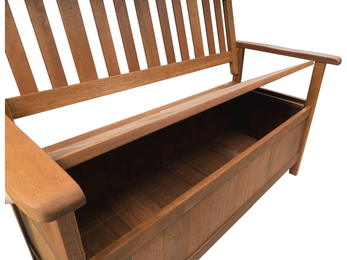 GARTENBANK manille Braun - Braun, Holz (61/92/120cm) - Habitat Garten