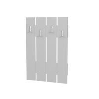 GARDEROBE Anita Weiß - Weiß, Holzwerkstoff (64.7/80/3.6cm) - moebel17