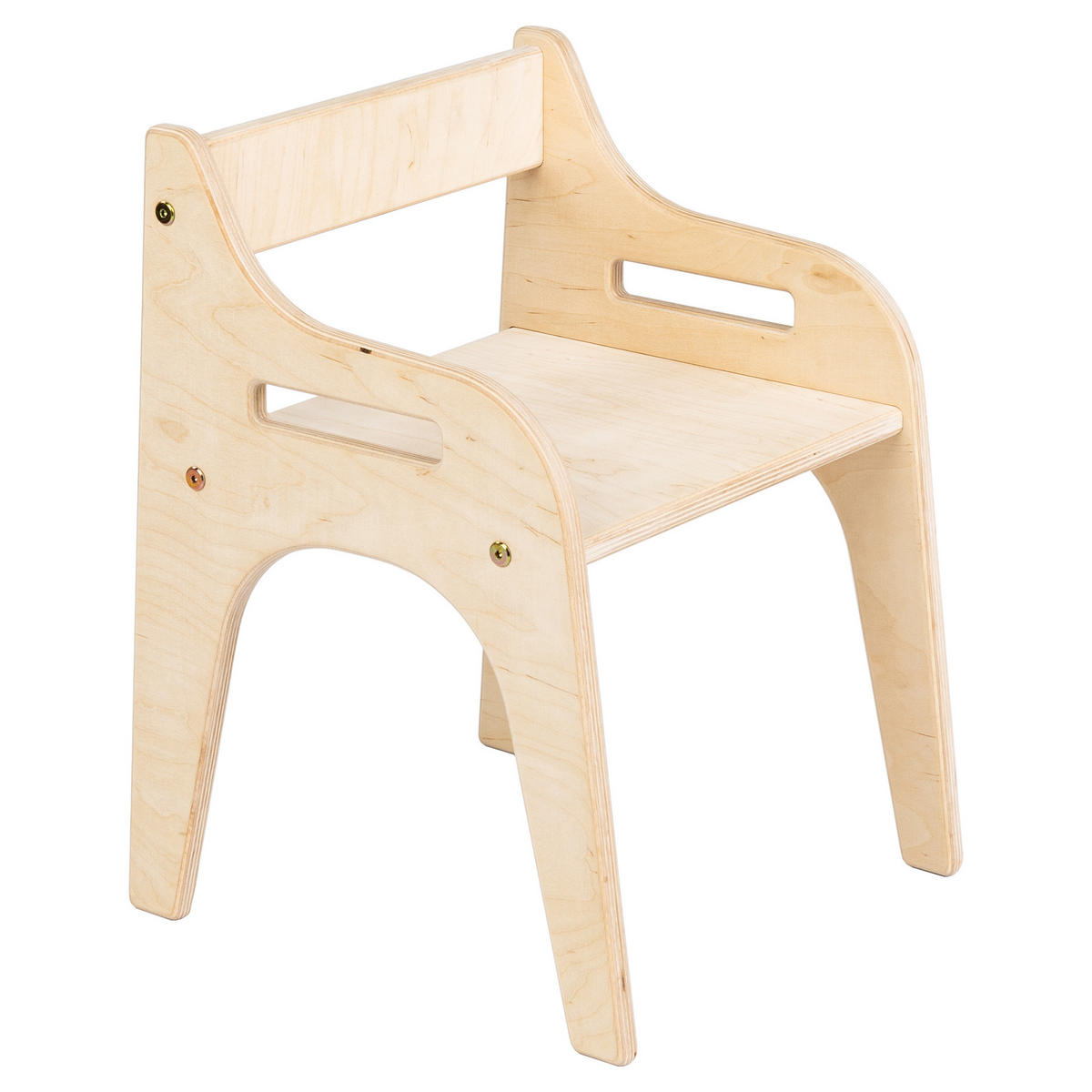 SITZGRUPPE Nina - Birkefarben, Holz (61/56/54cm) - arthur berndt
