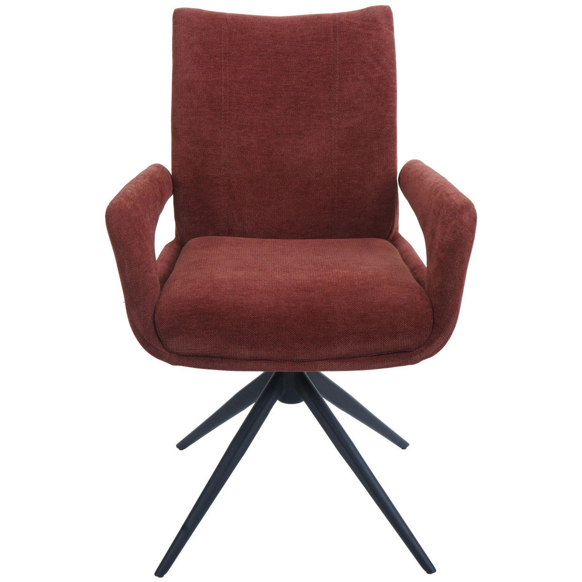 ESSZIMMERSTUHL Rotbraun - Rotbraun, Textil (60/90/60cm) - MCW