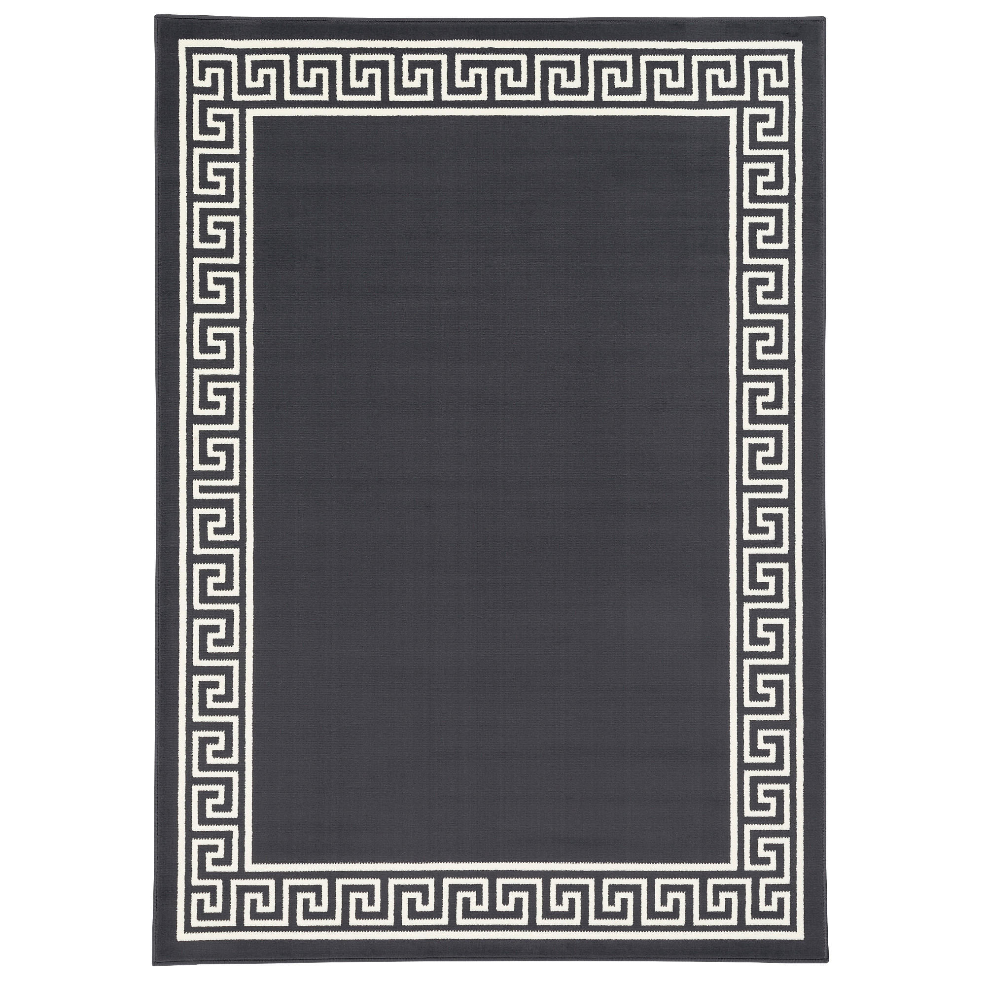 TEPPICH TRENDLINE RÖMISCH BORDÜRE - Anthrazit, Textil (140/200cm) - Pergamon