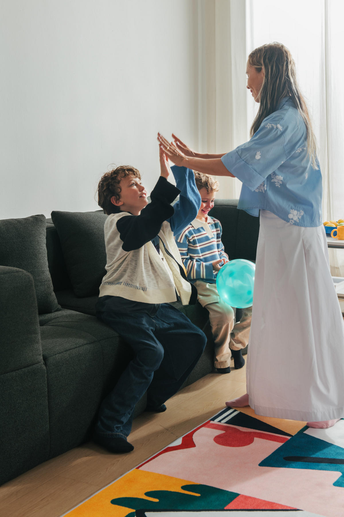 WOHNLANDSCHAFT Bouclé-Stoff Waldgrün - Waldgrün, Textil (340/73/190cm) - MILYsofa