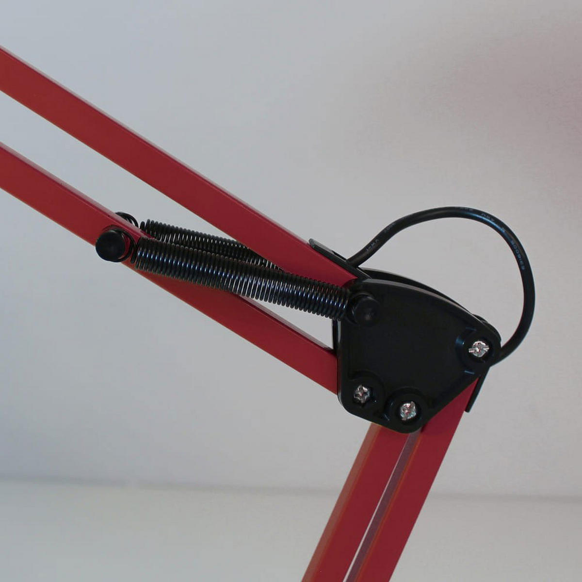 TISCHLAMPE 'Pala RD' - Rot, Metall (16/31/50cm) - KUNSTLOFT