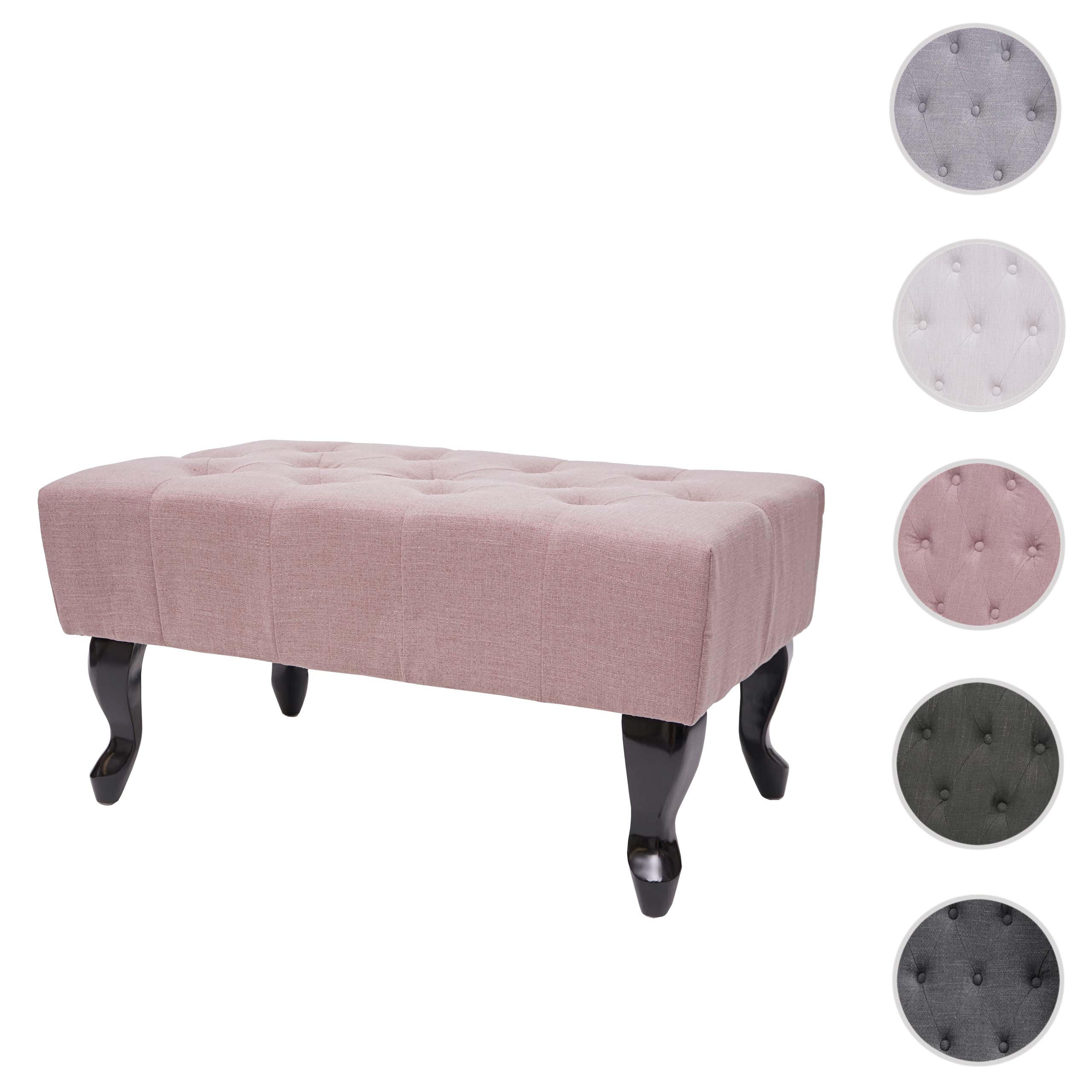 OTTOMANE WASSERABWEISEND Pink - Pink, Textil (77/39/47cm) - MCW