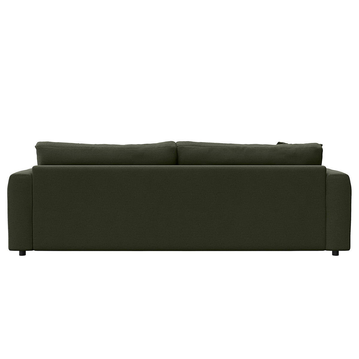 3-SITZER SOFA - Schwarz/Grau, Kunststoff/Textil (238/79/106cm) - home24