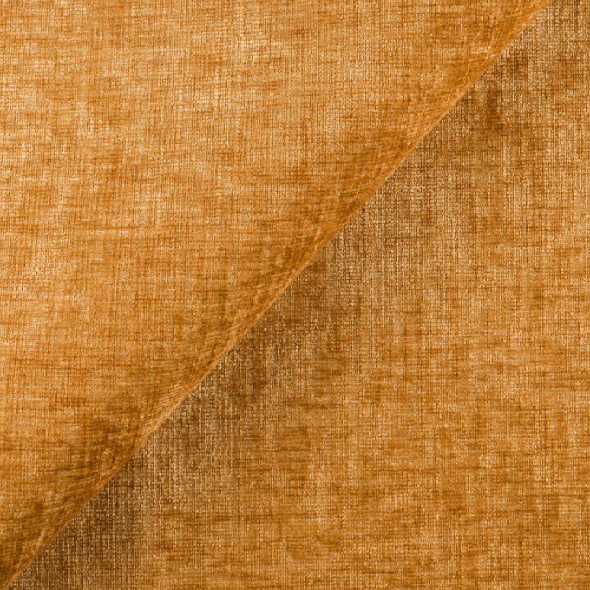 SCHLAFSOFA GERADE Texturierter Samt Senf 240cm - Dunkelgelb, Textil (240/73/97cm) - Sia Home
