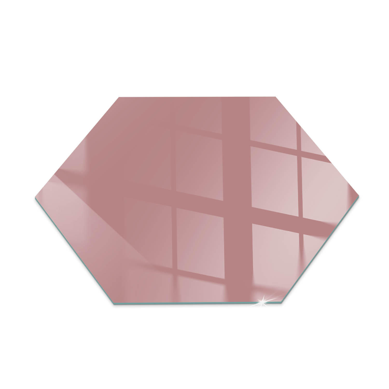 ArtPrintCave Glasplatte Pink 40x40x0.4 cm