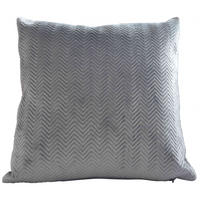 DEKOKISSEN Greta 45x45 cm Grau - Grau, Textil (45/45cm)