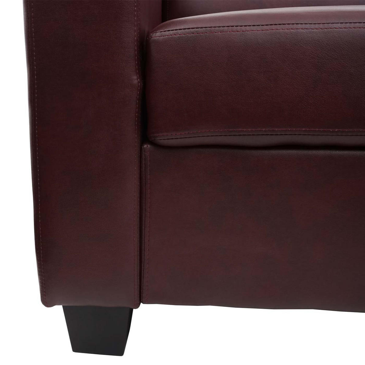 SESSEL LOUNGESESSEL Rotbraun - Rotbraun, Textil (86/70/75cm) - MCW