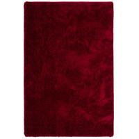 HOCHFLOR SHAGGY TEPPICH LUXUS FEELING MIX - Rot, Textil (200/200cm) - Snapstyle