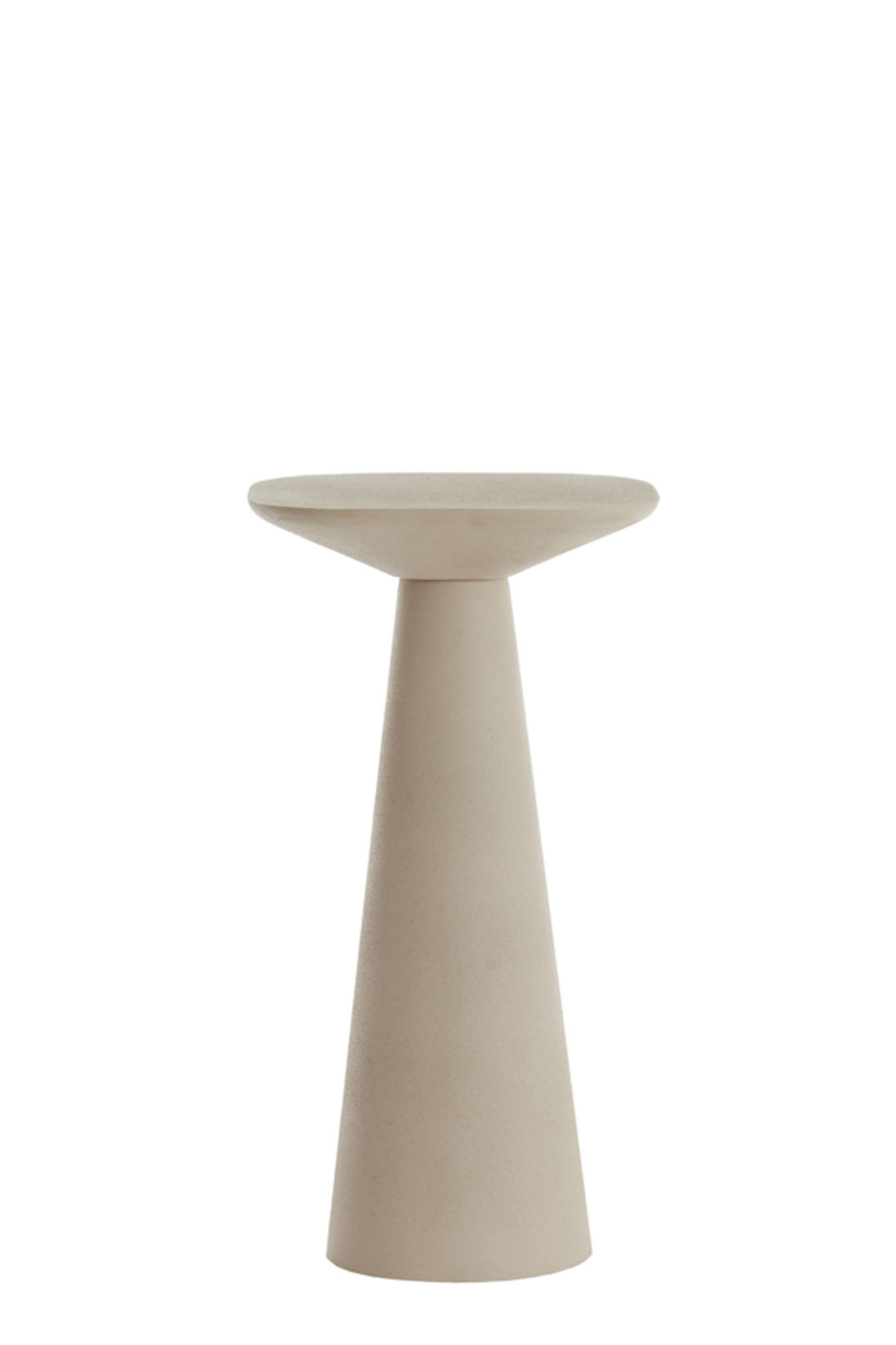 BEISTELLTISCH Abala Weiß 28/28/53 cm - Weiß, Metall (28/28/53cm) - Light & Living