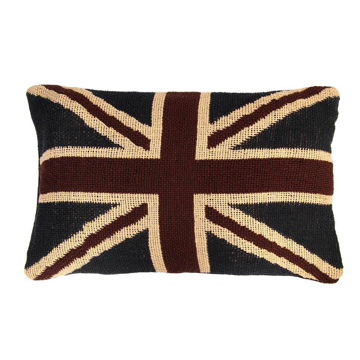 KISSENHÜLLE Union Jack 30/50 cm - Multicolor, Textil (30/50cm) - Homescapes