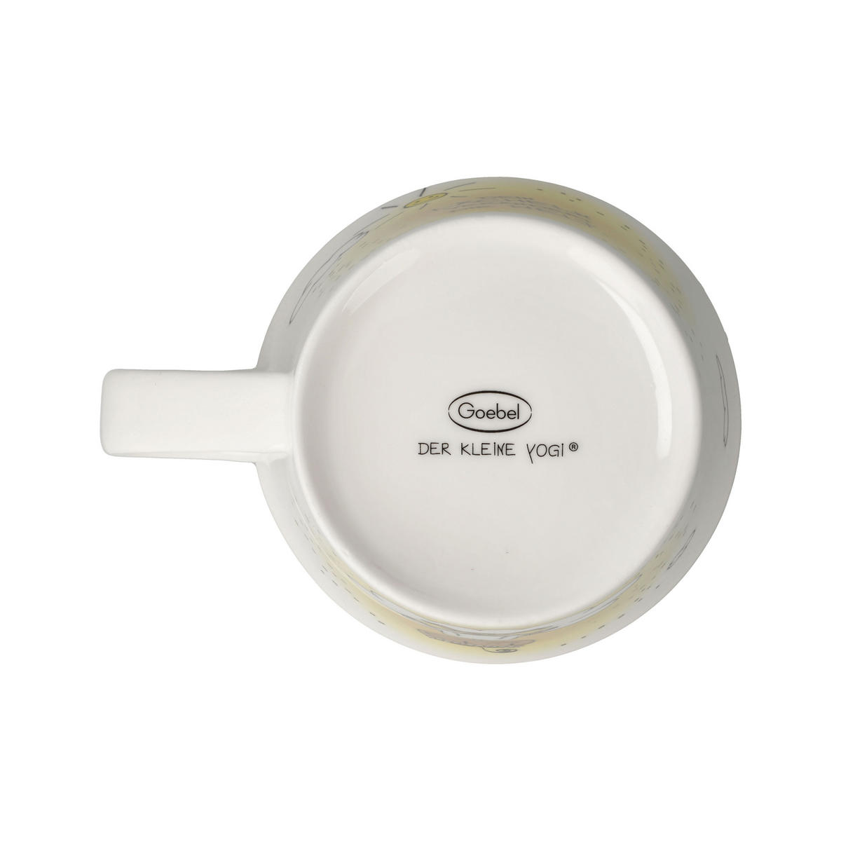 TEETASSE Der kleine Yogi - Dein Lächeln, Fine Bone China, Bunt, 350 ml - Multicolor, Keramik (0.35L) - Goebel