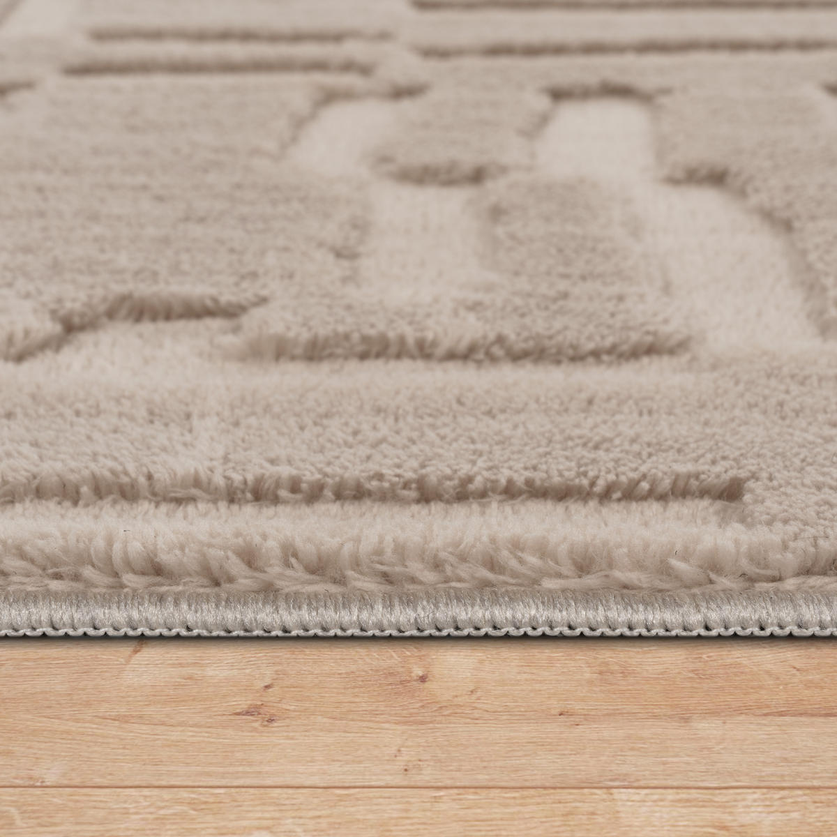 HOCHFLORTEPPICH 160/220 cm Tokio 476 - Beige, Textil (160/220cm) - Paco Home
