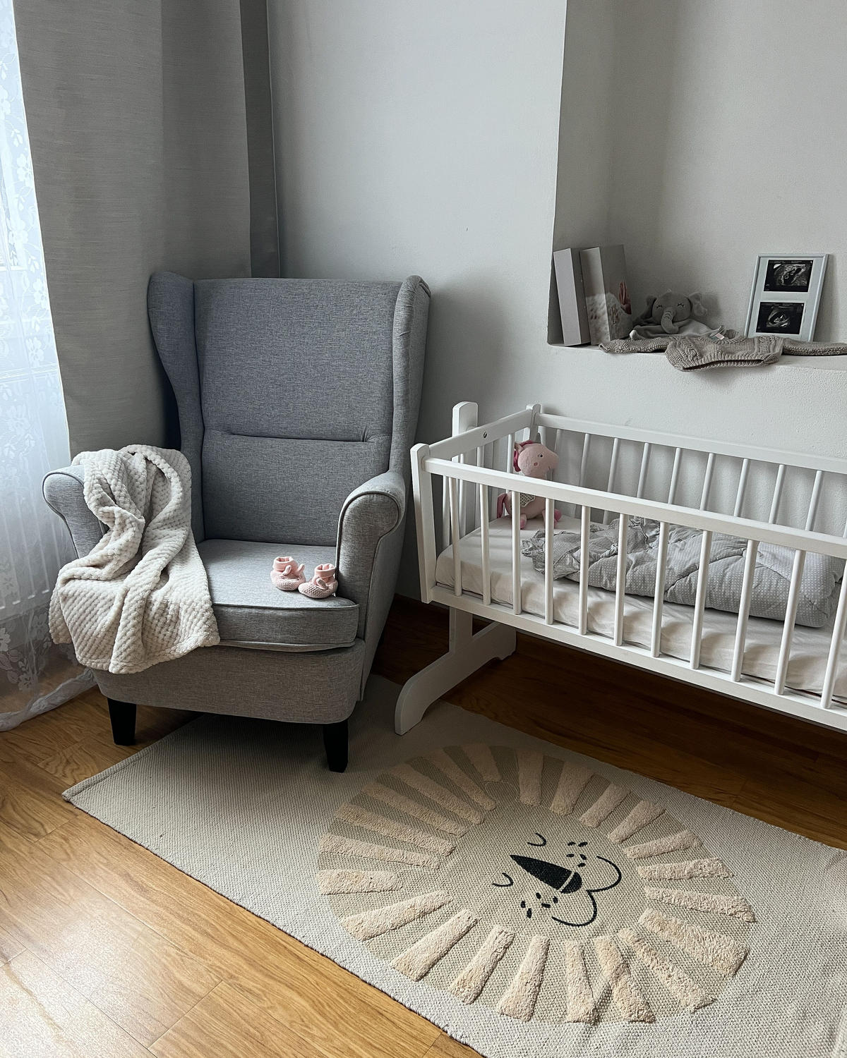 KINDERTEPPICH Balari 150/80 cm - Beige, Textil (80/150cm) - Beliani