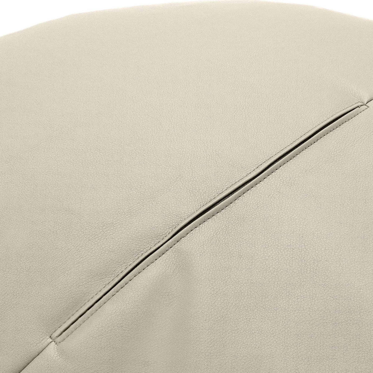 SITZSACK COSMO II aus Kordstoff, Creme - Creme, Textil (85/80/85cm) - KONSIMO®