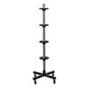 FELGENBAUM fahrbar Carrero 115,5x46x46 cm für 4 Autoreifen bis 225 mm Schwarz - Schwarz, Metall (46/115.5/46cm) - PROREGAL