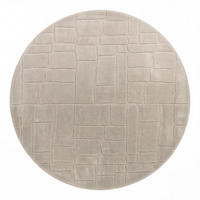 HOCHFLORTEPPICH 120/120 cm Tokio 479 - Beige, Kunststoff (120/120cm) - Paco Home