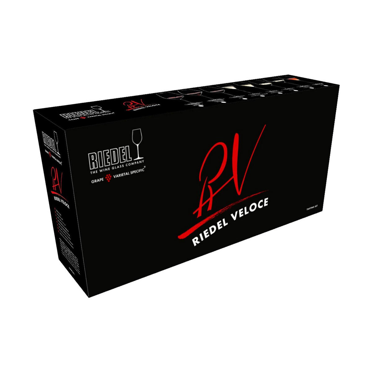 WEIN-TASTING-SET Veloce transparent 4er Set - Transparent, Glas (0.001L) - Riedel