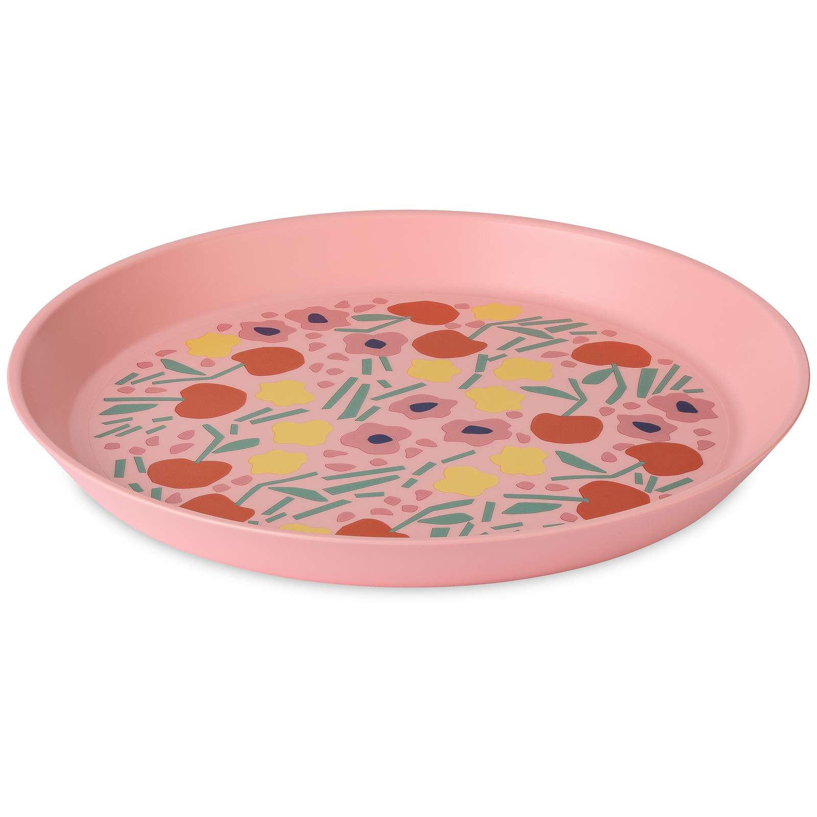 TELLER Nora 20,5 cm - Rosa, Kunststoff (20.5cm)