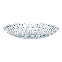 SERVIERSCHALE Bossa Nova, 2er Set, Kristallglas, 21 cm - Transparent, Glas (21/3.3/21cm) - Nachtmann