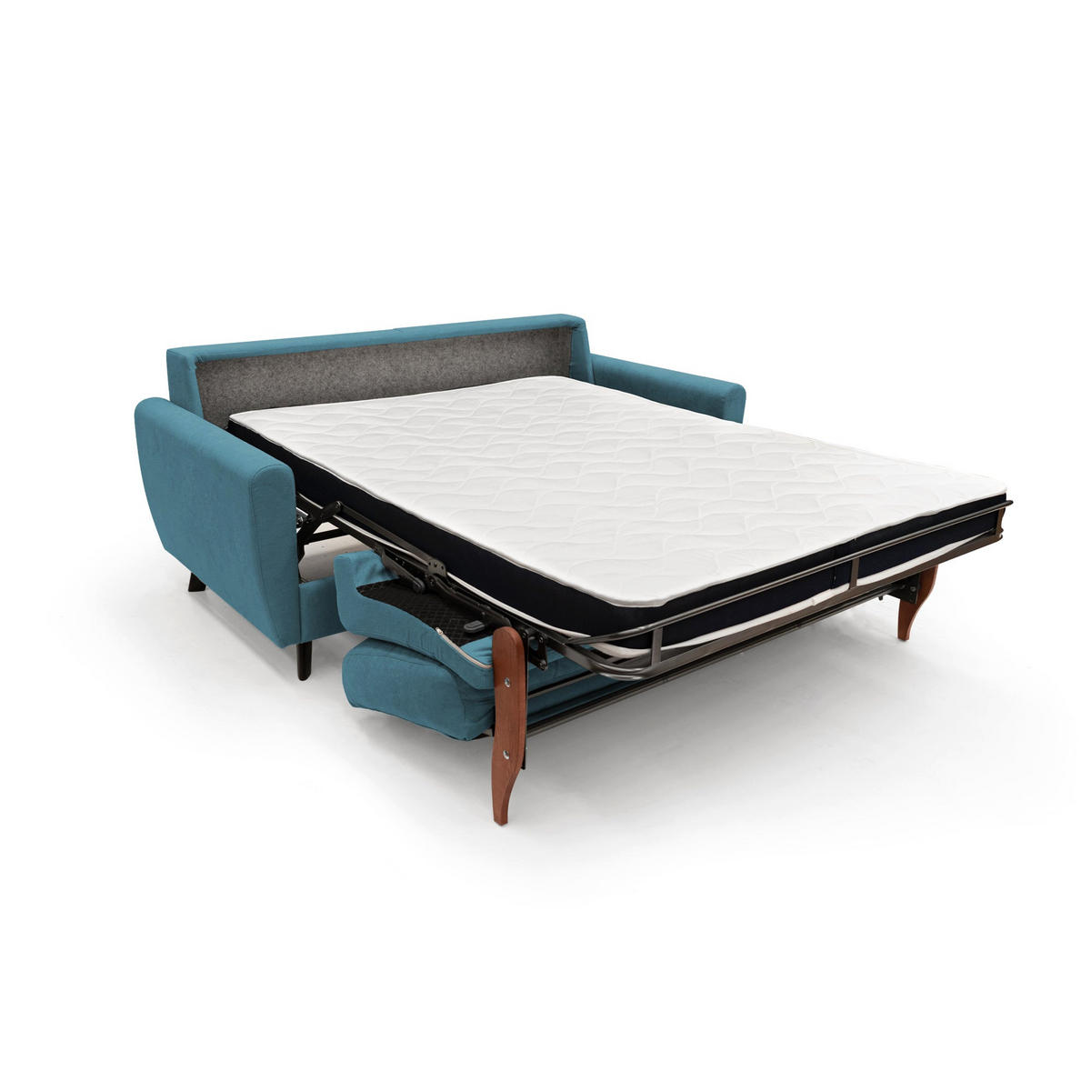 SCHLAFSOFA Callisto - Hellblau, Textil (188/97/96cm) - Divani.store