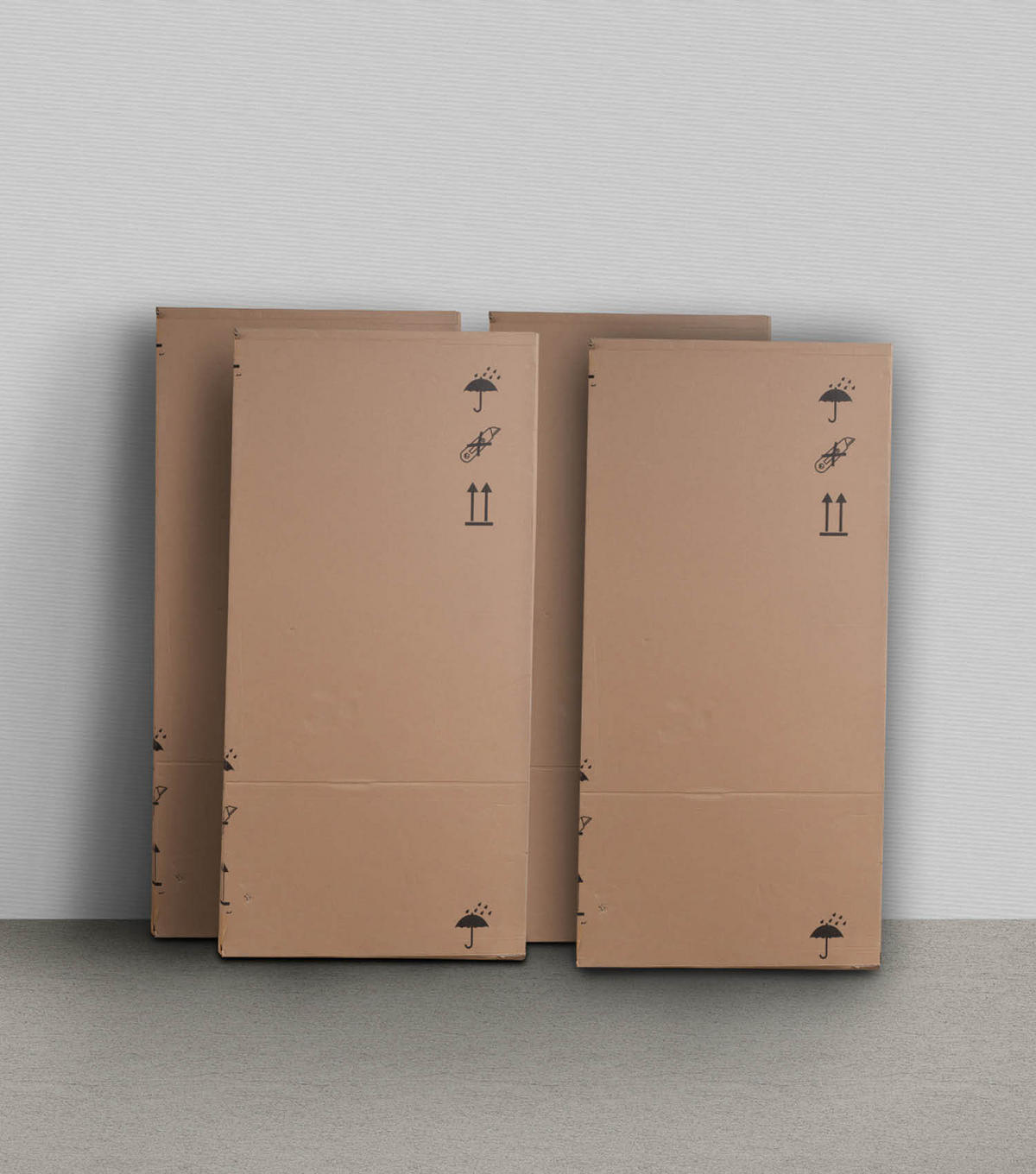 KLEIDERSCHRANK Der Robe - Beige, Holzwerkstoff (137/197/58cm) - Mokebo