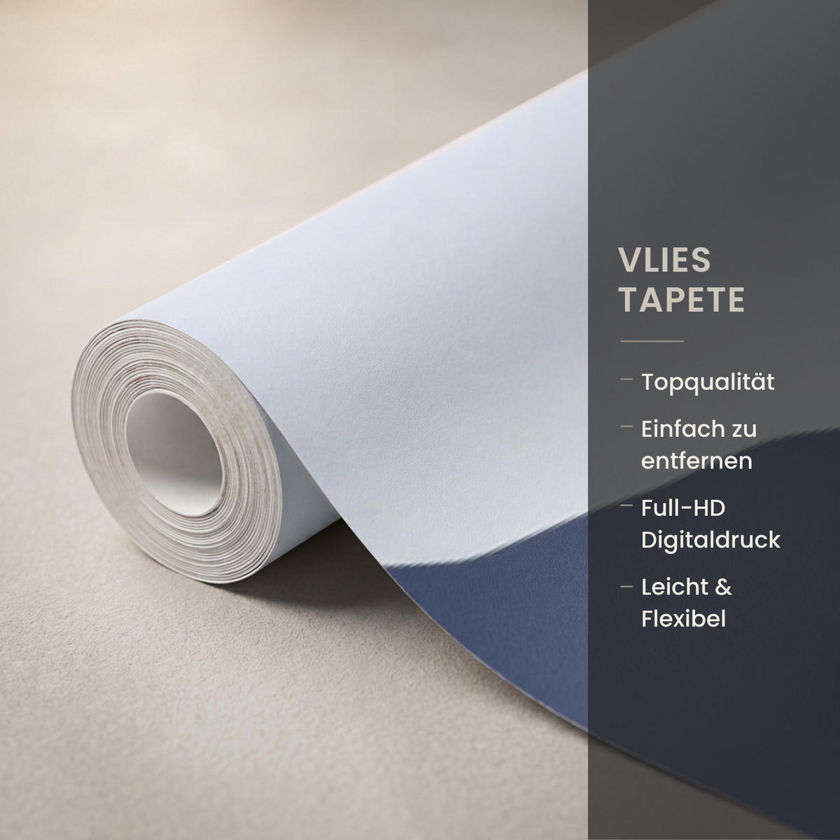 KINDERTAPETE - Auto - See - Berge - Blau - 450x200 cm - Blaugrau, Papier (450/200cm) - OnlyWow