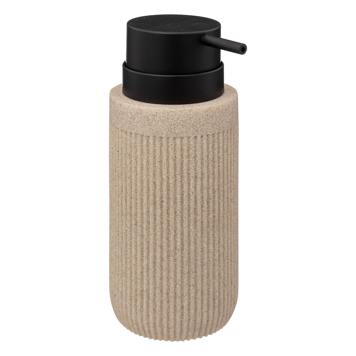 SEIFENSPENDER Schiefer Onyx 7/7/17,4 cm - Beige, Kunststoff (7/17.4/7cm) - 5five Simply Smart