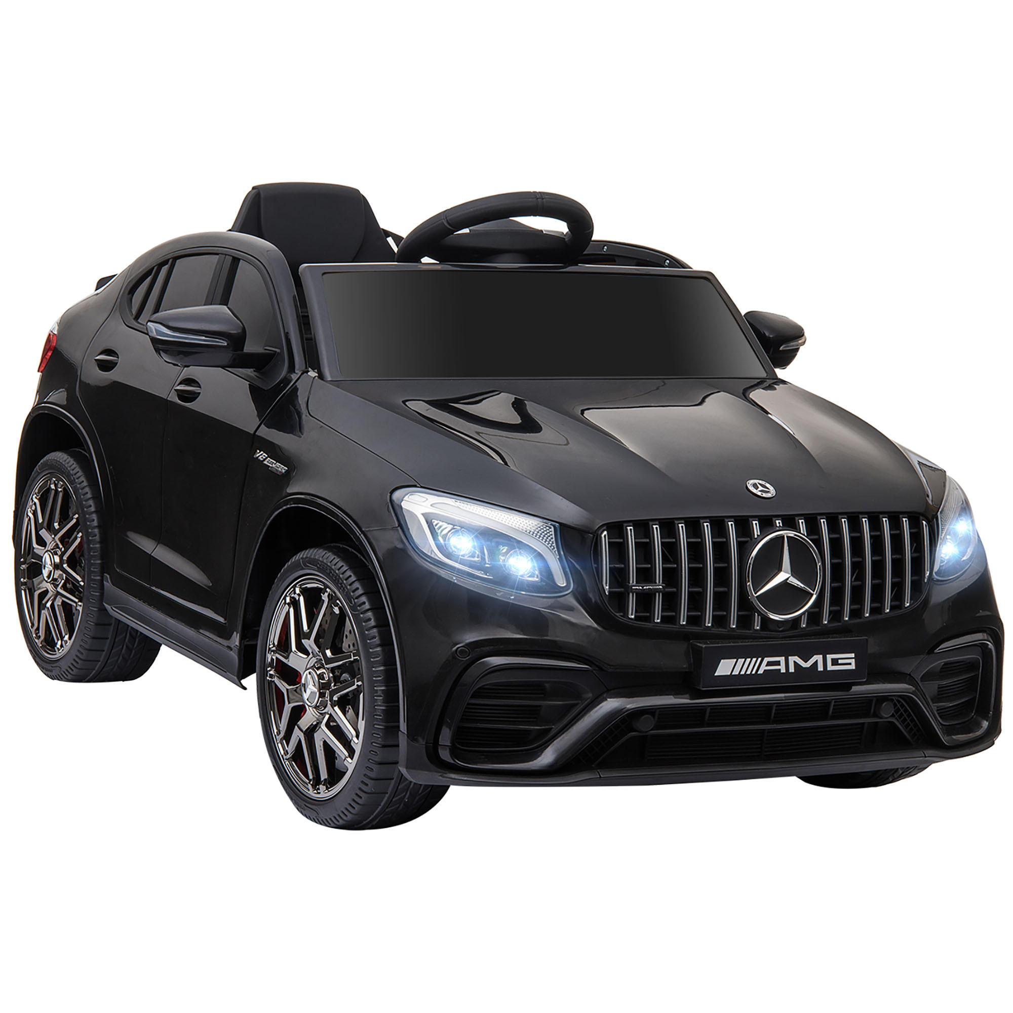 HOMCOM DĚTSKÉ AUTÍČKO Dálkově ovládané elektrické autíčko Mercedes-Benz MP3 37–60 měsíců 2 barvy
