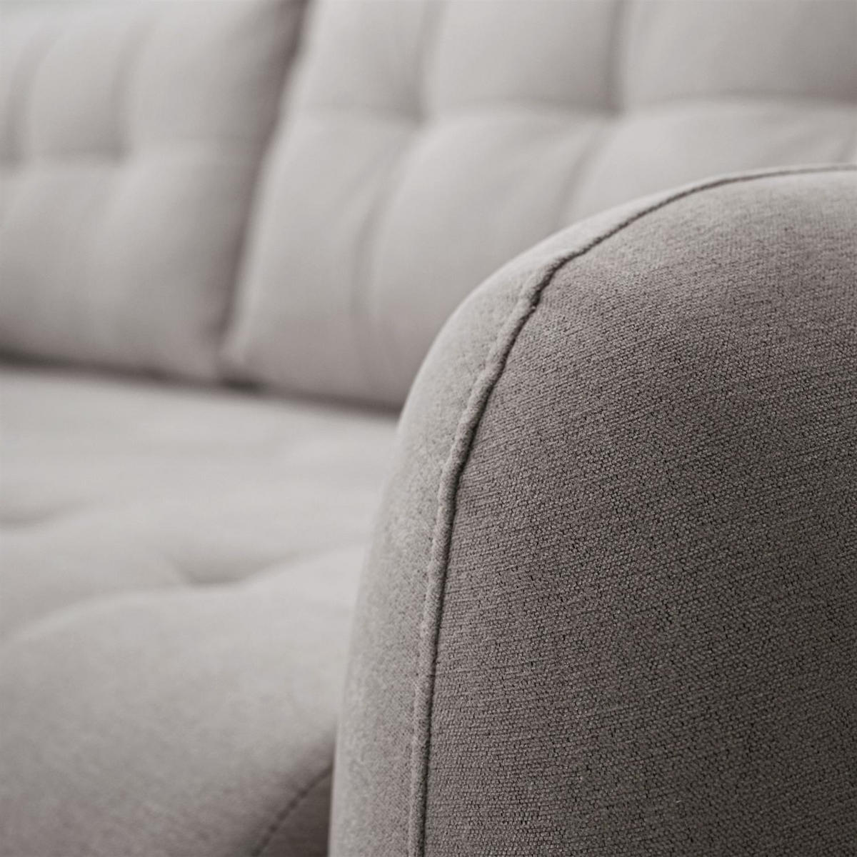 SOFA OMEGA Zweisitzer mit Schlaffunktion, Rosa 27 - Beige, Textil (252/92/105cm) - Lookway