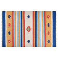 KELIM-TEPPICH Taronik 300/200 cm - Multicolor, Textil (200/300cm) - Beliani