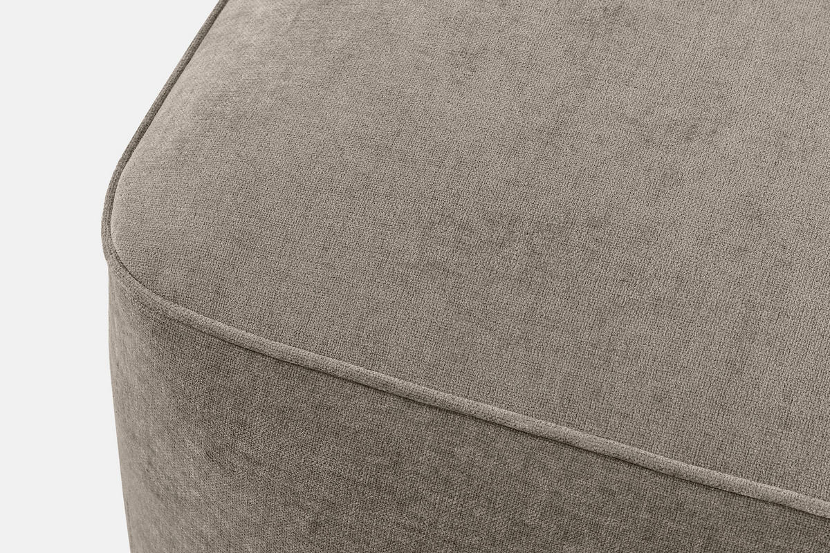 SITZHOCKER FUBBO, Beige - Beige, Holz/Holzwerkstoff (80/44/80cm) - KONSIMO®