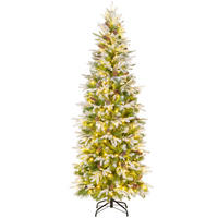 WEIHNACHTSBAUM 190cm Grün - Grün, Metall (190cm) - COSTWAY