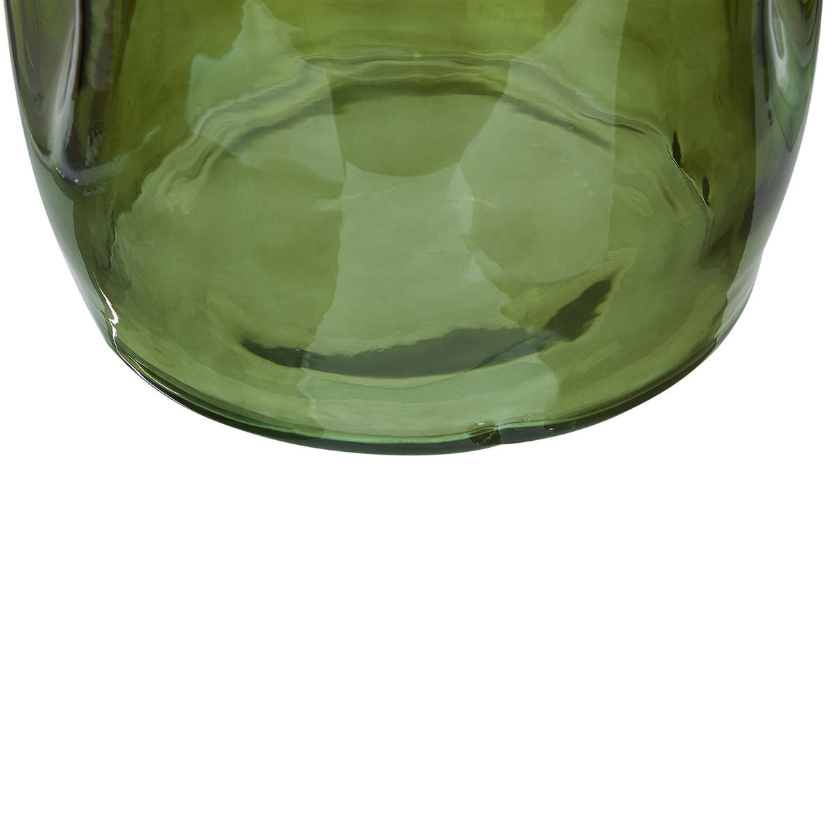 BLUMENVASE Glas grün Kerala - Grün, Glas (35cm) - Beliani