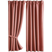 VORHANG 2ER SET NEWYORK HxB 160x140 cm Altrosa - Rosa, Textil (140/160cm) - Gardinenbox